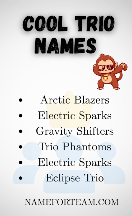 Cool Trio Names