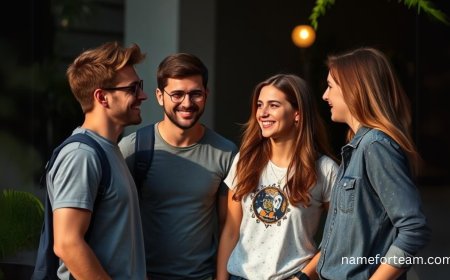 210+ Best Group Names For Four Friends