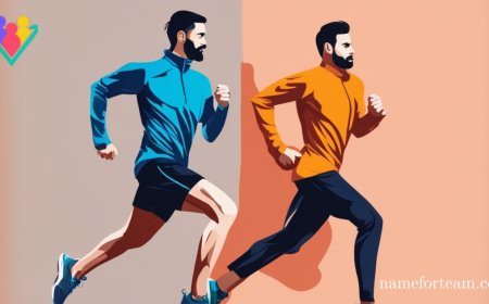 170+ Running Team Names to Energize Your Squad